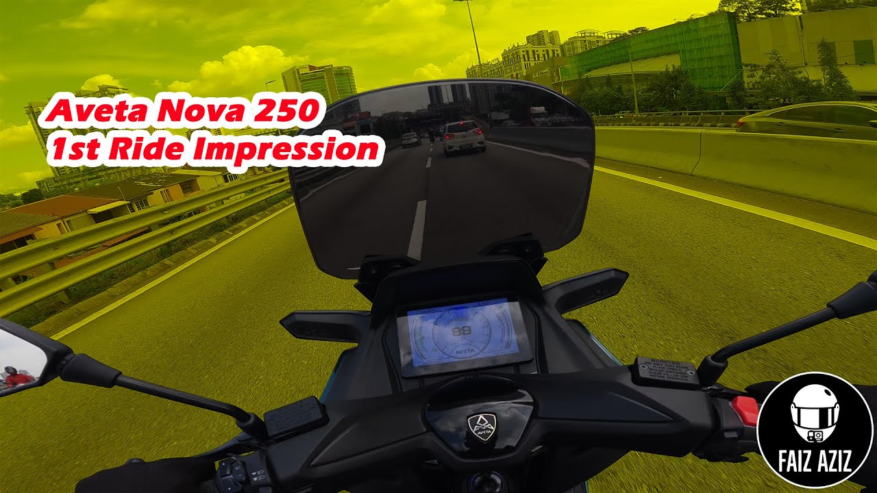 1st Ride Impression Aveta Nova 250 | Vlog E904