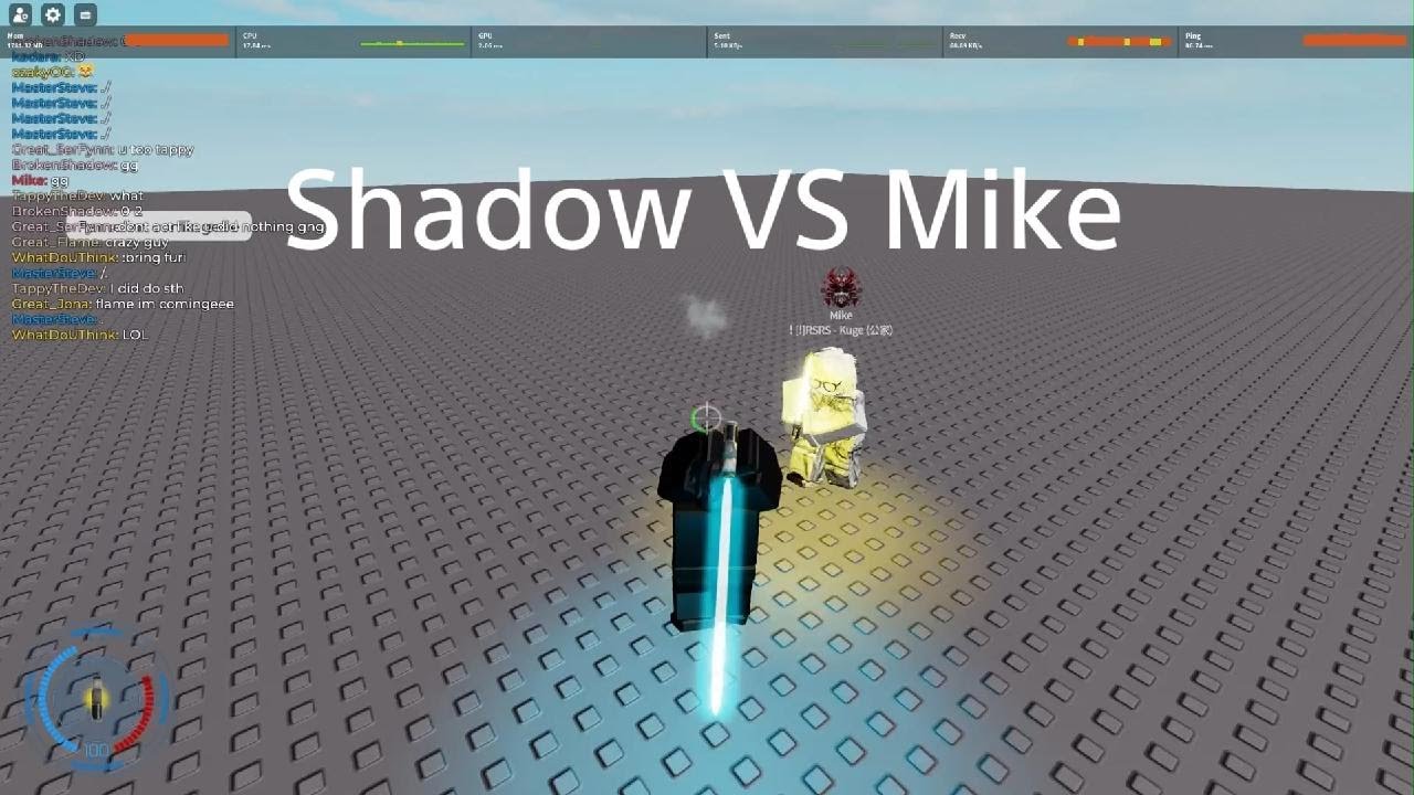 Shadow VS mike|saber showdown|