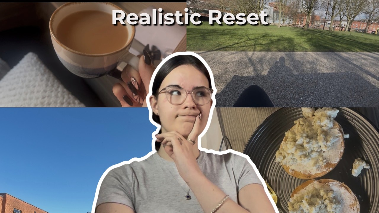 Reset Day at Uni | Realistic Healing & Trying Again