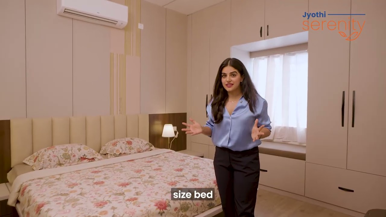 Jyothi Serenity - Walkthrough Video | 3BHK Flats Model Flat Tour