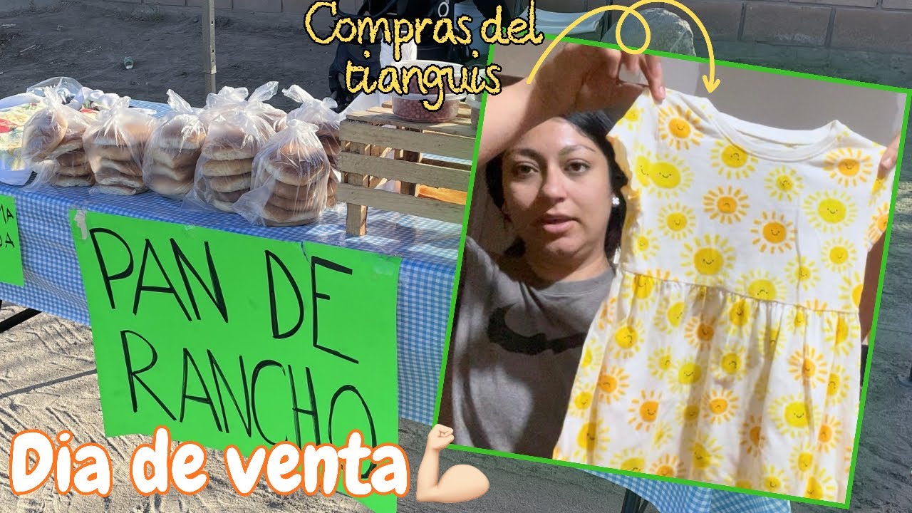 Sali a vender pan a la calle😱|Fuimos de compras al TIANGUIS 🛍️| MAMÁ 4x4 💪🏻 #VidaReal