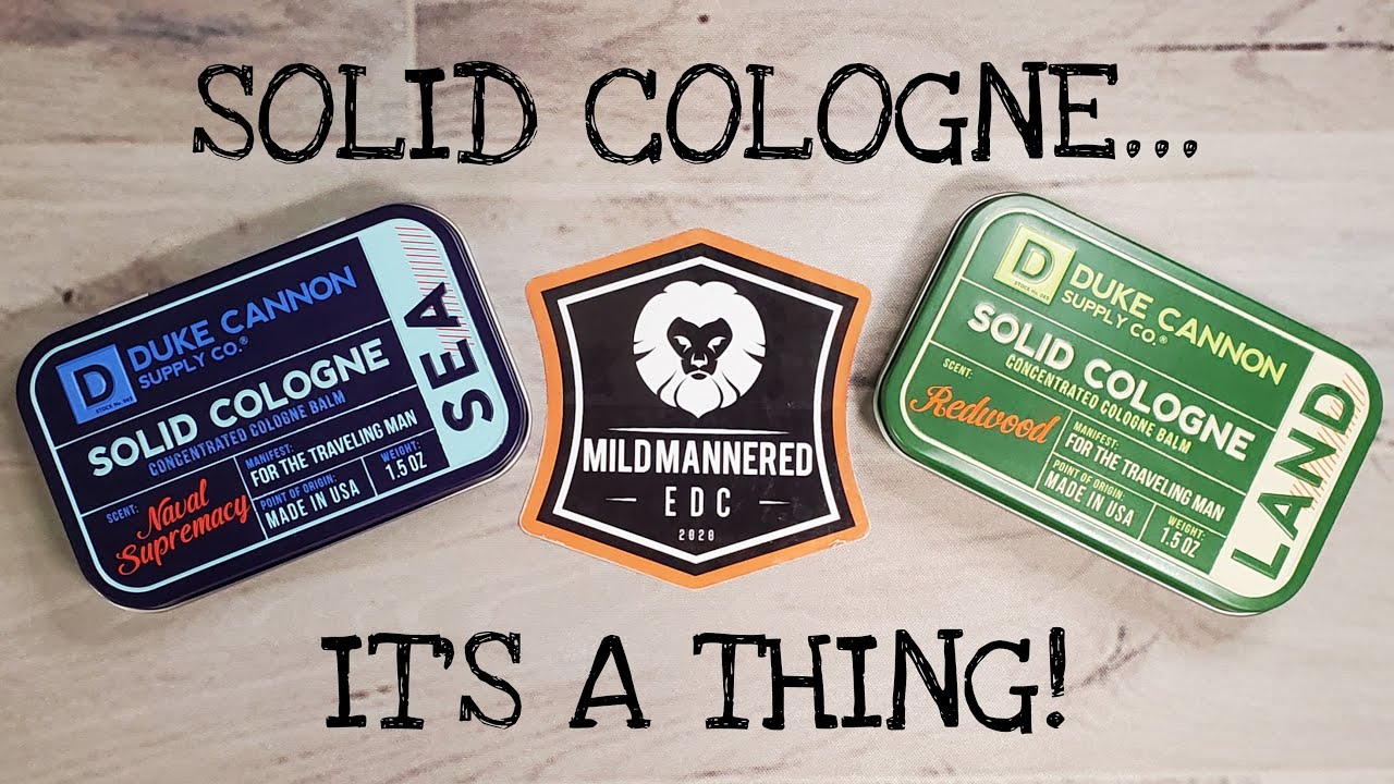 Solid Cologne / Duke Cannon Supply Co. - A Mild Mannered Review