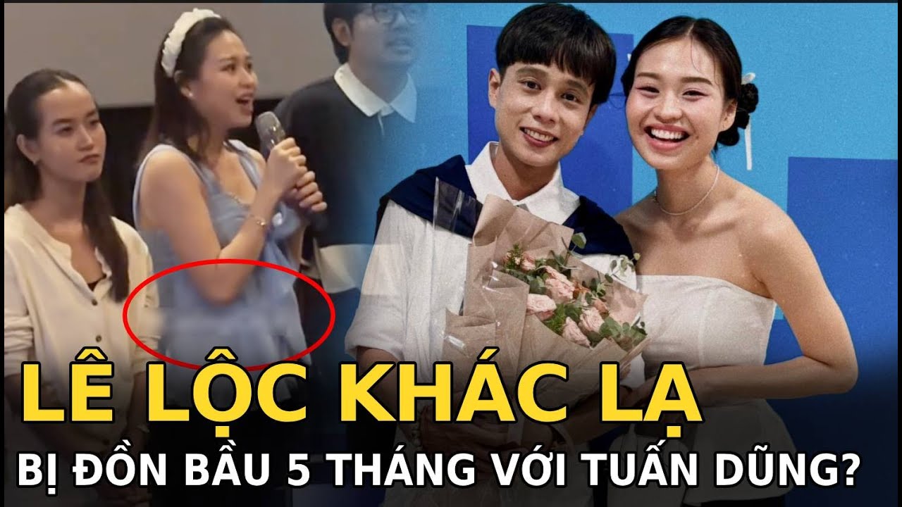 Lê Lộc khác lạ, bị đồn bầu 5 tháng với Tuấn Dũng?