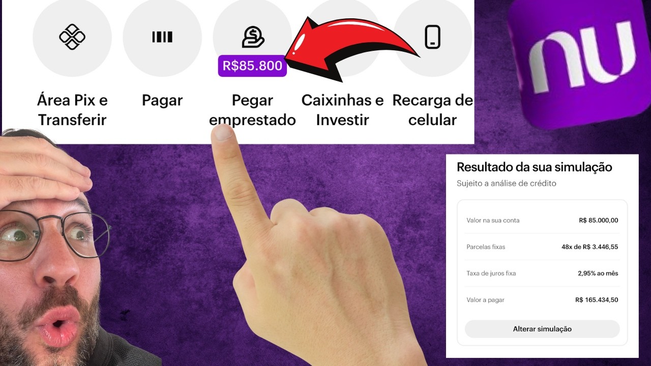 Paguei o EMPR&Eacute;STIMO NUBANK e GANHEI ISSO! (Ele me Deu Cr&eacute;dito de NOVO!)
