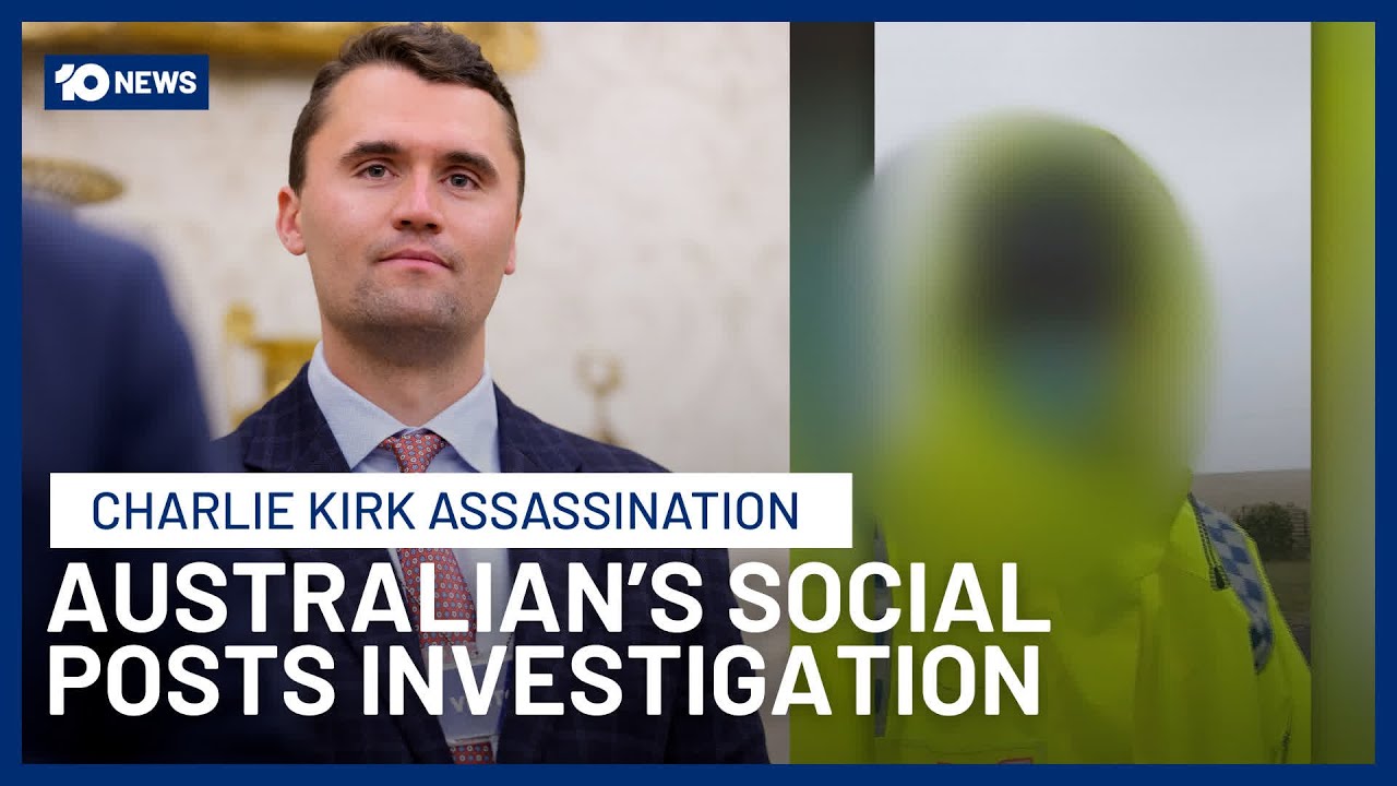 Australian Police Employee Investigated Over Charlie Kirk Social Media Posts | 10 News