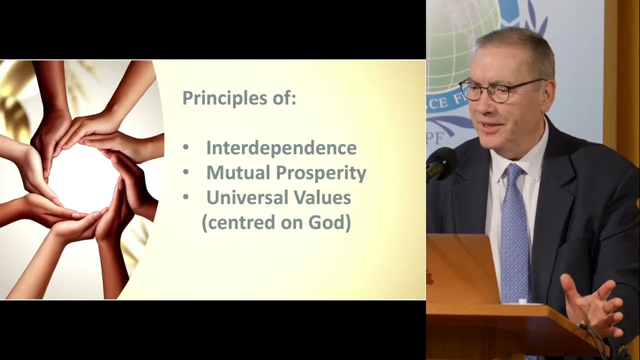 Principles of Peace Seminar (Part 1) | UPF-UK | Foundations for Global Harmony – Rev Dr David Hanna