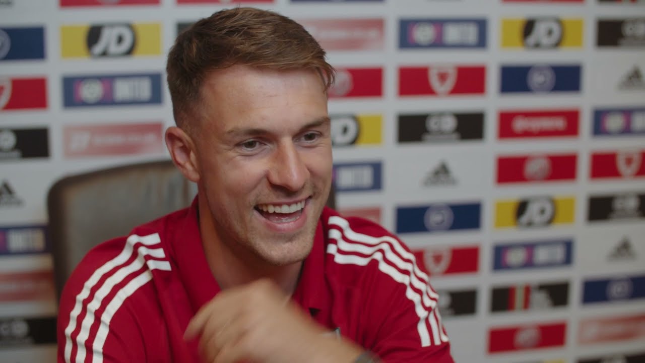 Aaron Ramsey - Wales v Switzerland - Pre-Match Press Conference - Euro 2020
