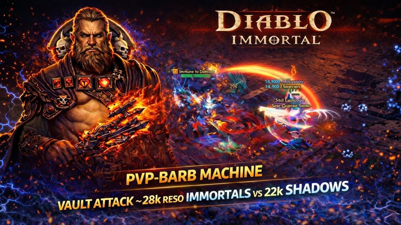 VAULT ATTACKS 5x. PVP-BARB MACHINE with CLEAVE-CHAINED SPEAR-BUILD