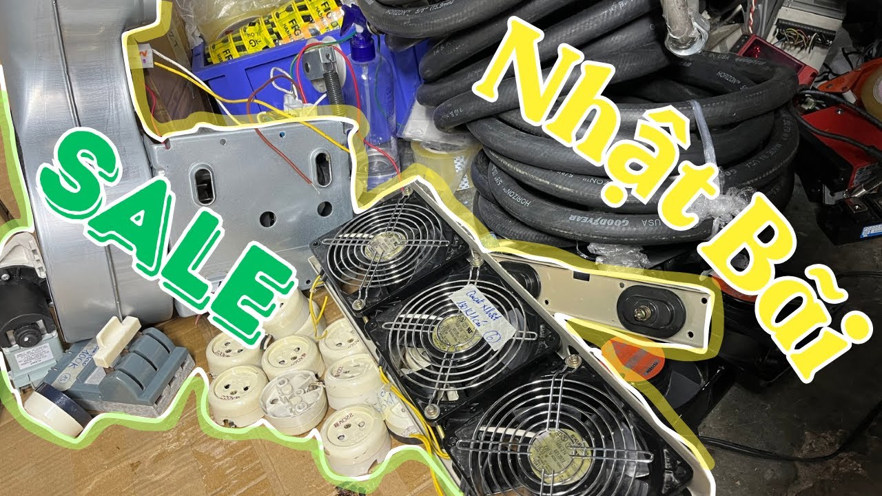 Hàng bãi nhật tháo máy: Sặc xe điện 48v, bơm nước Đức, quạt sò, tủ đồ nghề ... Hotline 0787.868.898