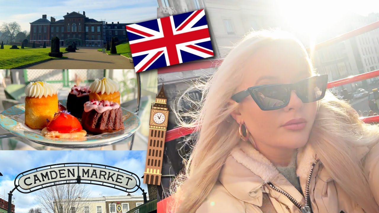 LONDON VLOG PT. 1 // BIG BEN, HARROD'S, CAMDEN MARKET, KENSINGTON PALACE TEA
