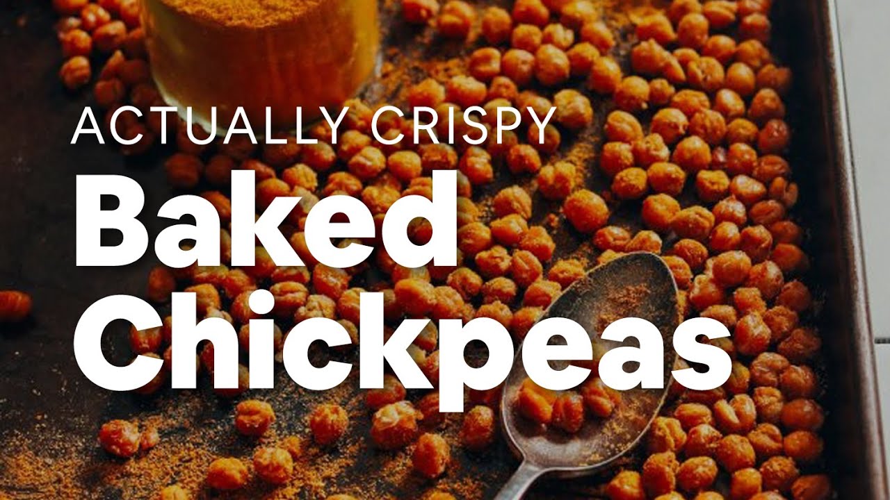 Actually Crispy Baked Chickpeas | Minimalist Baker Recipes