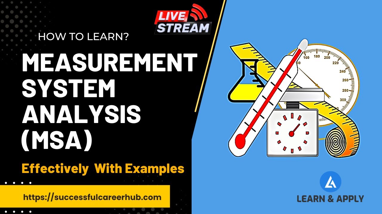 Measurement System Analysis (MSA): Learn From Basics