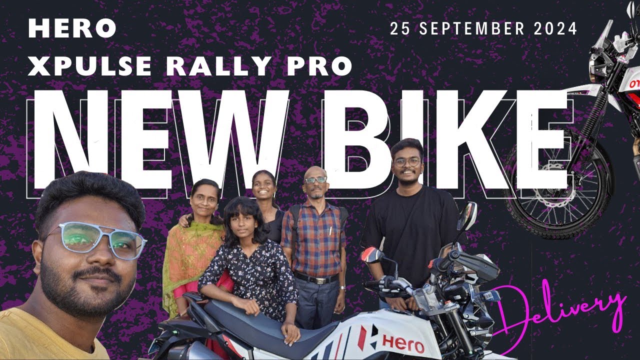 XPULSE PRO Delivery Day |RALLY |ft. Family #dream #xpulse200 #xpulserally #malayalam #heromotocorp