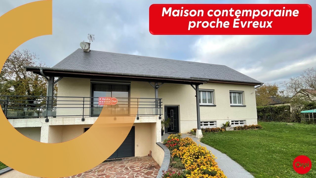 À VENDRE - Grande maison proche Évreux  - 171m² - 7 chambres (visite commentée)
