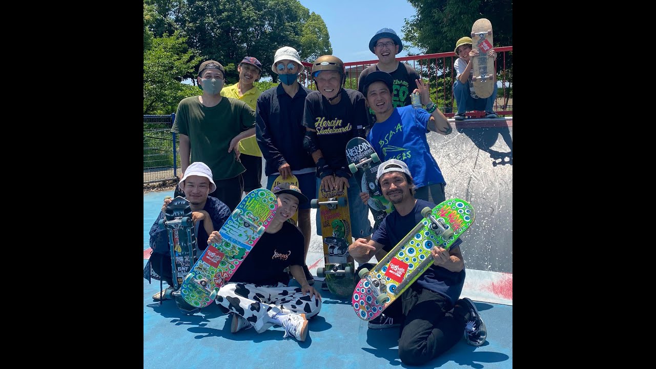 Mr Kinoshita 81 Years Old Heroin Skateboards Guest Board Short Documentary !!