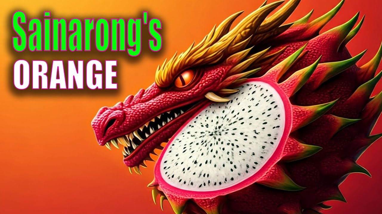 Sainarong's Orange DRAGON FRUIT Taste Test