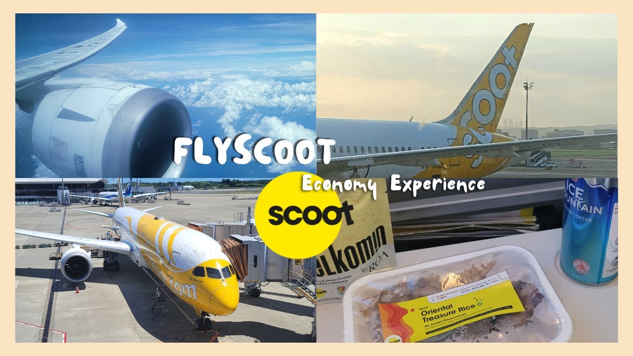 酷航Scoot｜廉價航空搭到波音787? 高CP值機票首選! ｜FlyScoot TR898 TPE - NRT Economy Class Experience