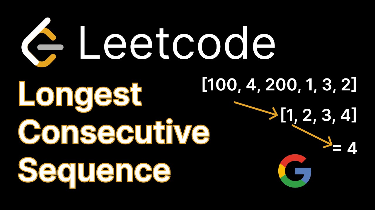Longest Consecutive Sequence - Sorted Sets - Leetcode 128 - C#
