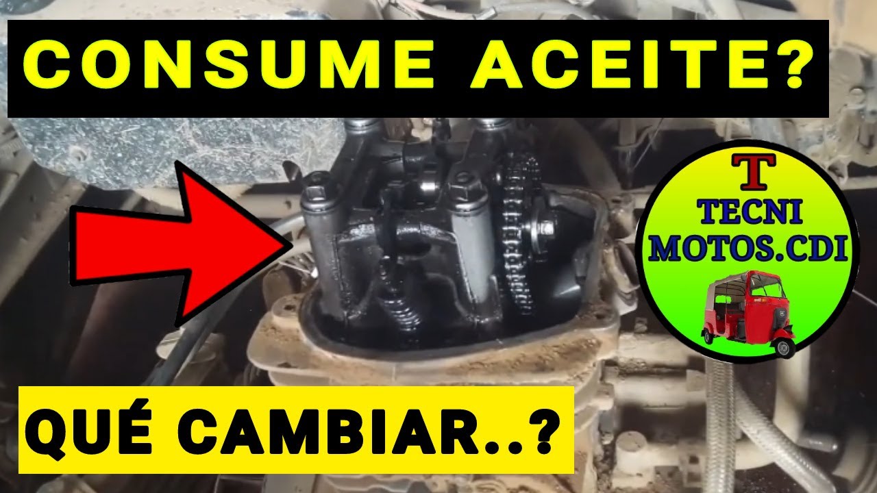 Qu&eacute; cambiar, cuando la Moto Consume Aceite? Te lo explico Aqu&iacute;