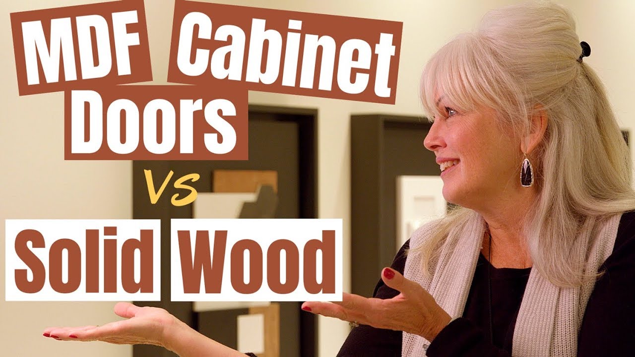 MDF cabinet doors vs solid wood: Which is the best one for your home