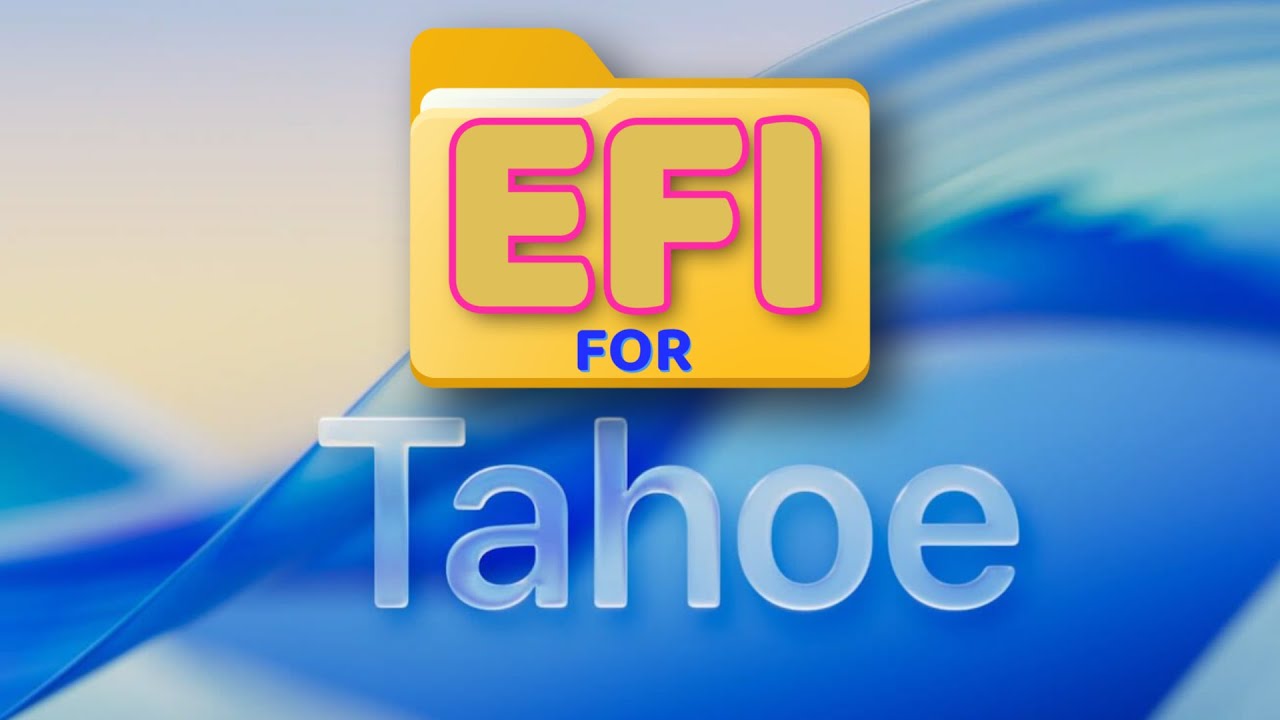 Install macOS Tahoe on Any PC | 100% Working EFI for AMD & Intel Hackintosh (2025 Guide)
