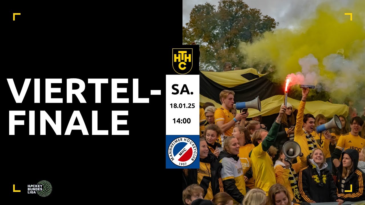 HTHC TV - HTHC vs. Mannheimer HC - Viertelfinale Herren Hockey Bundesliga