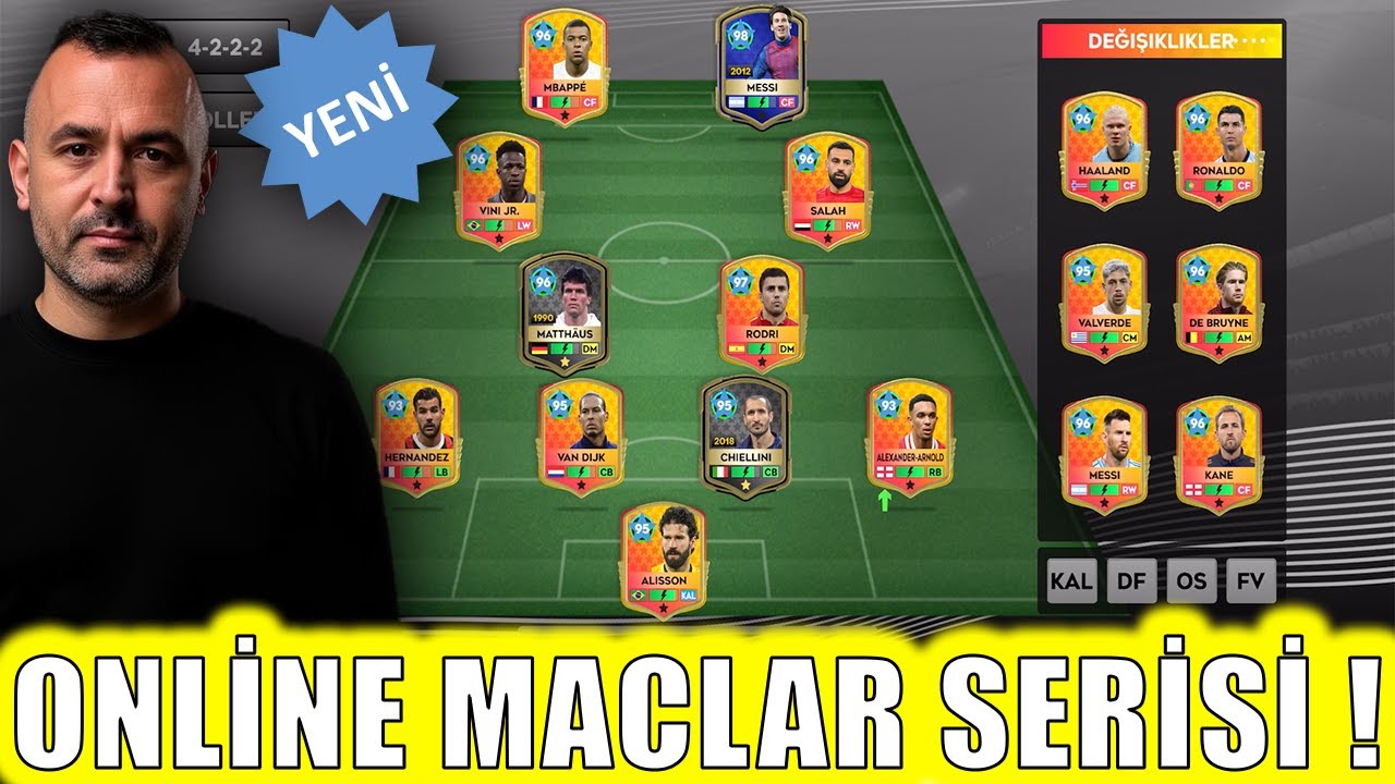 DLS 25 - YENİ SERİMİZ BAŞLADI - ONLİNE MAÇLAR SERİSİ ! - DREAM LEAGUE SOCCER 2025
