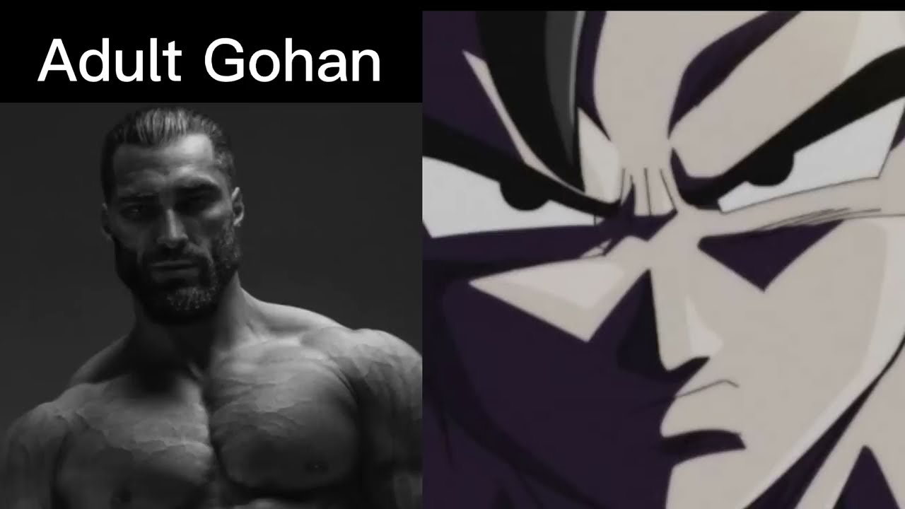 Gigachad Reacts on gohan