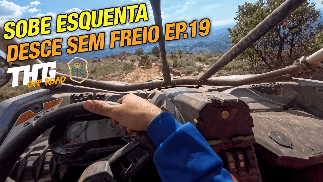 SOBE ESQUENTA, DESCE SEM FREIO! X3 Avariado Seguindo Após Capotamento! (Ep. 19)