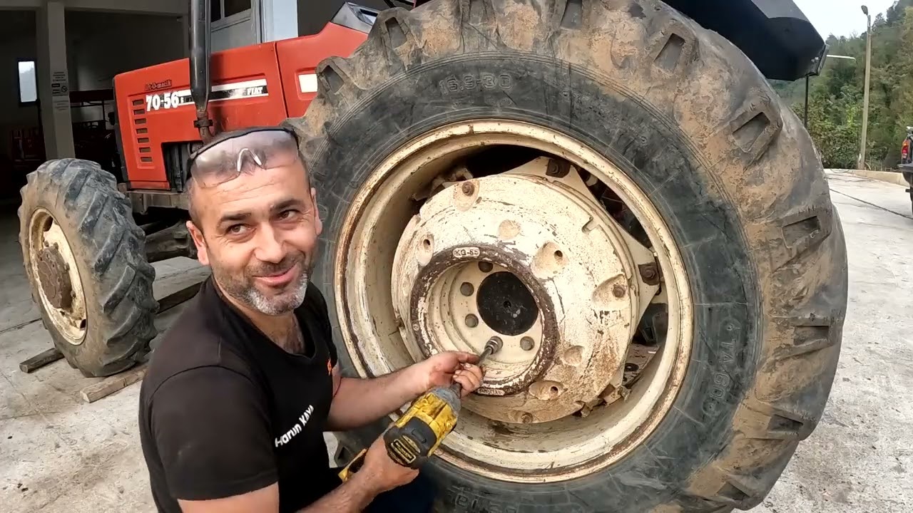 Dev Traktör Film gibi Diferansiyel ve Fren değişimi