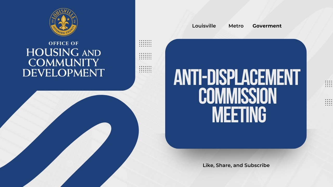 Anti‑Displacement Commission Bylaws Subcommittee Meeting