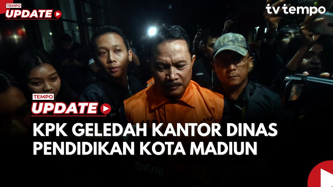 KPK Geledah Kantor Dinas Pendidikan Kota Madiun