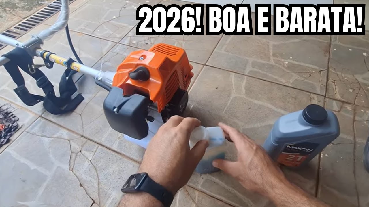 Melhor Roçadeira Custo Benefício 2026: Essa é boa e barata!