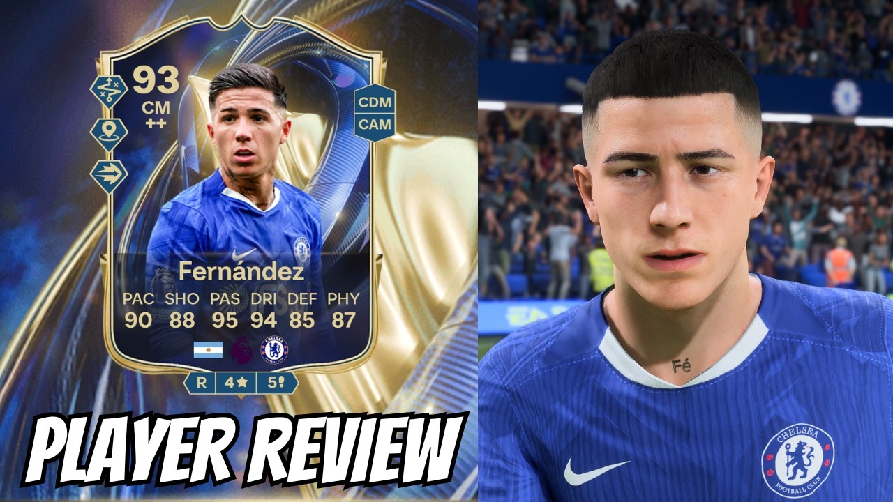 МЕНЬШЕ 200 ТЫСЯЧ? 👀 Обзор игрока Энцо Фернандеса из команды сезона 93 в EA FC 26