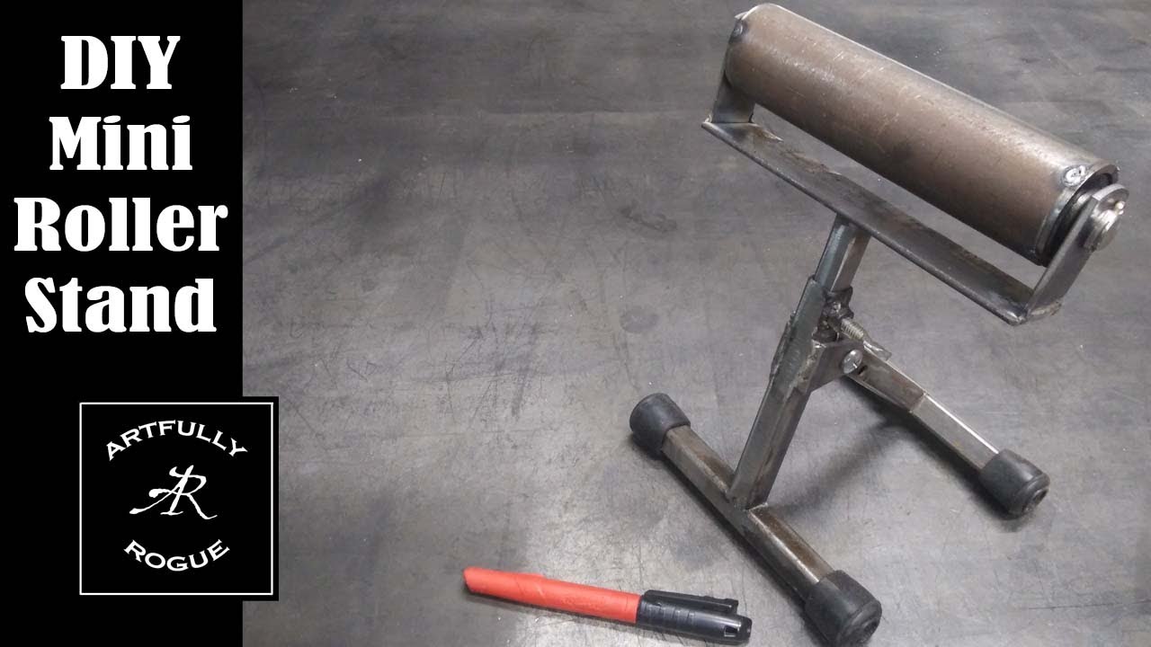 DIY Mini Adjustable Roller Stand