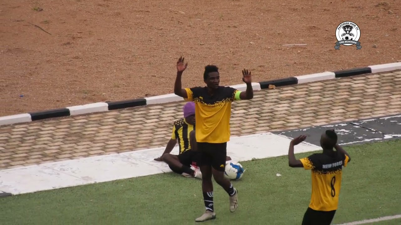 Panthères Noir F.C  4 - 2 New Force ACADEMY Au Stade NKURUNZIZA Peace Park Complex