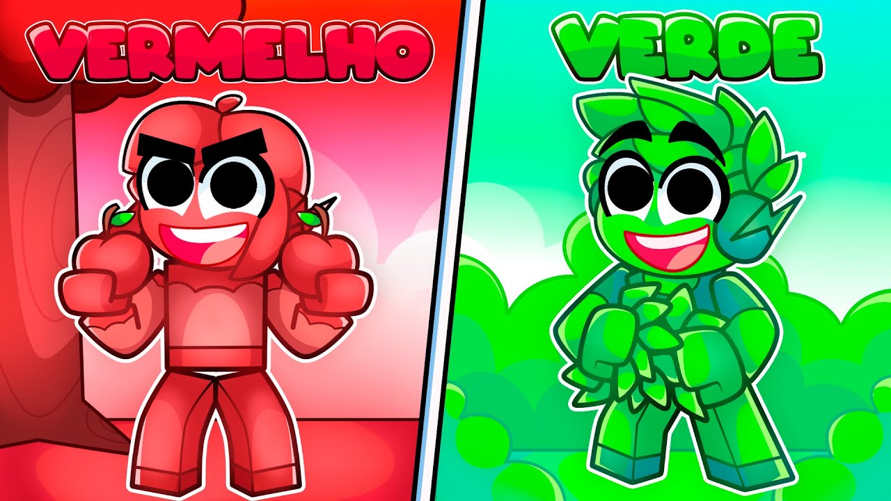 ESONDE-ESCONDE de CORES no Roblox!