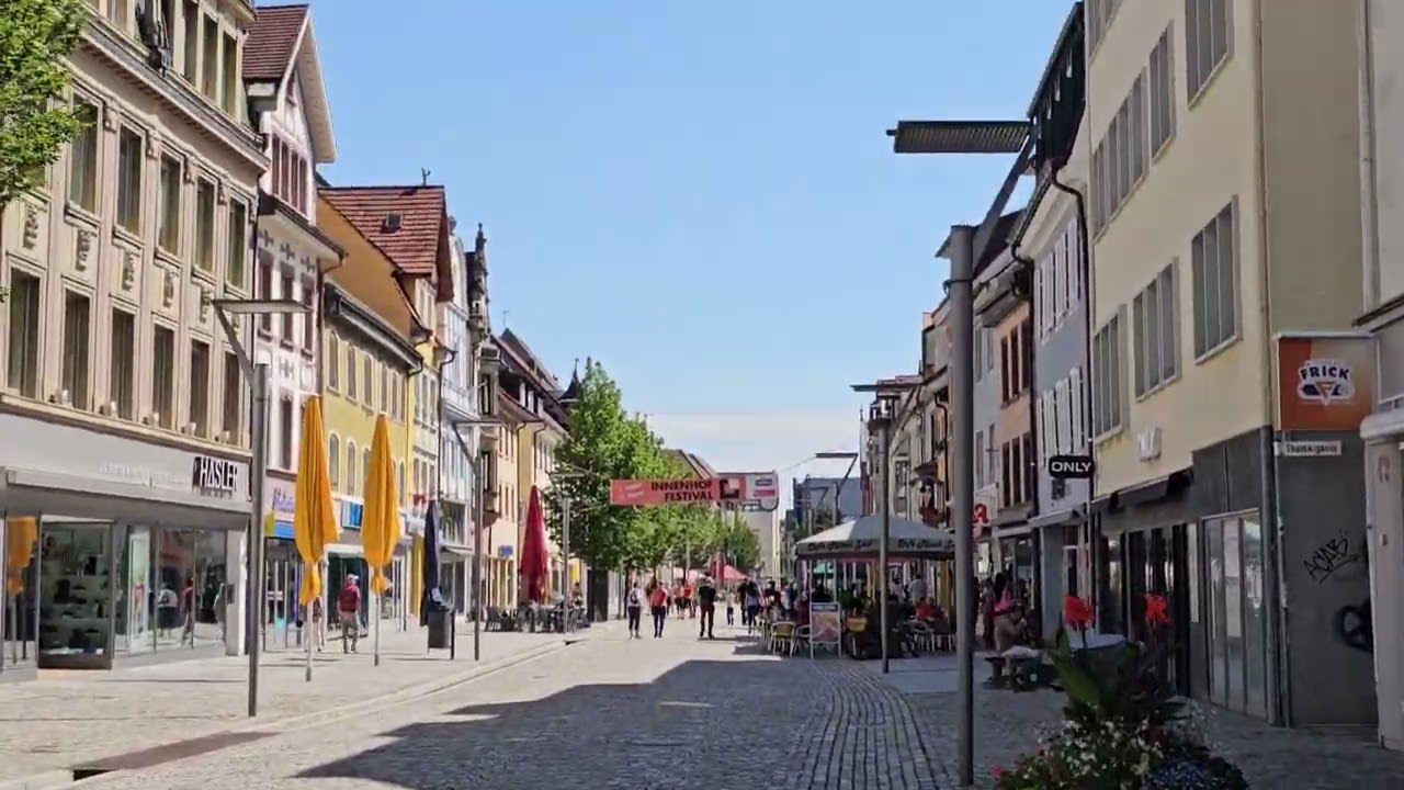 Donaueschingen  walking tour Germany