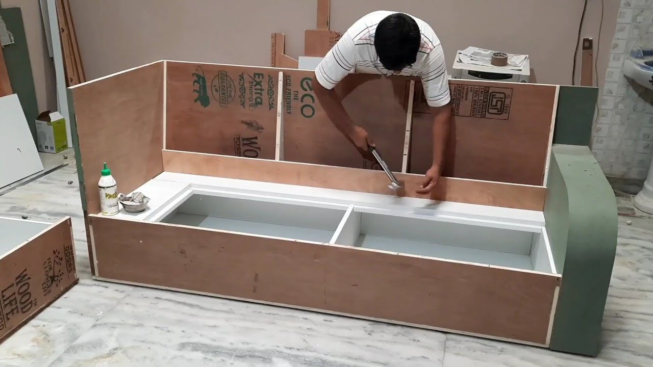 How To Build Plywood Sofa(सोफा ) Size 78