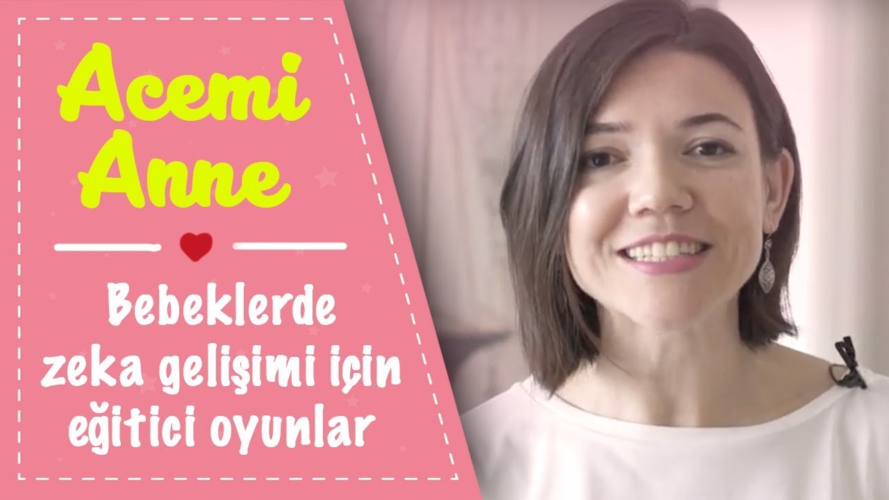 Acemi Anne #2 | Bebeklerde Zeka Gelişimi İçin Eğitici Oyunlar