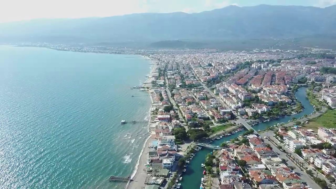K&ouml;rfezin İncisi Ak&ccedil;ay ın Drone İle &Ccedil;ekilmiş G&ouml;r&uuml;nt&uuml;leri