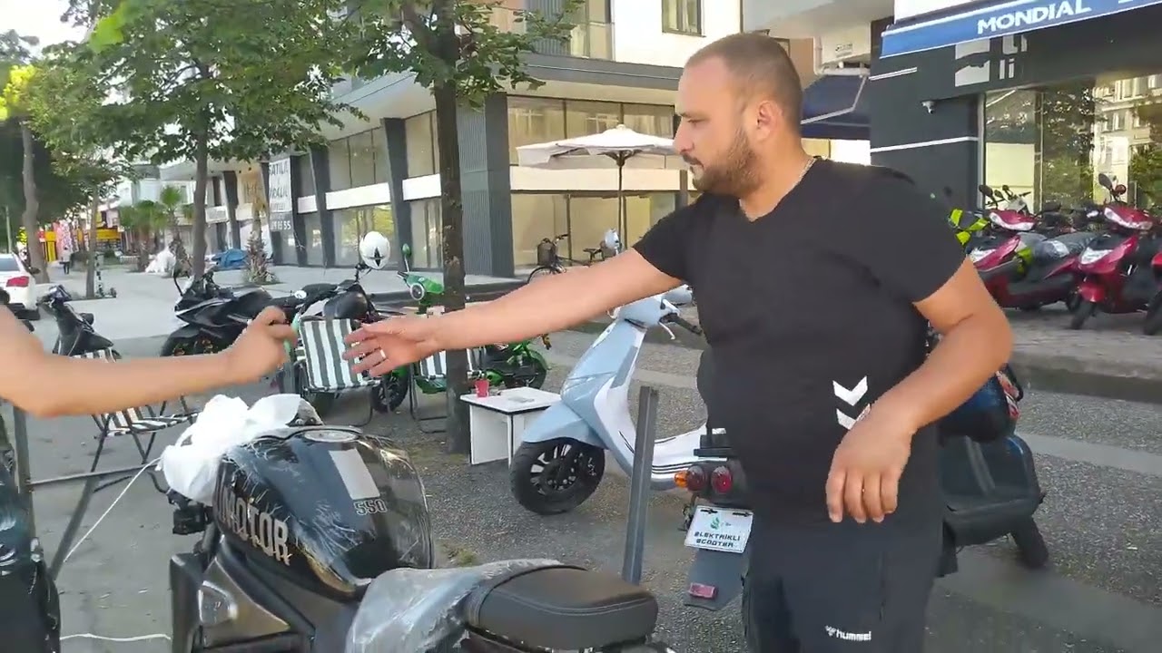 YENİ MOTORUM QJ MOTOR SRV 550 ST KUTU AÇILIŞI