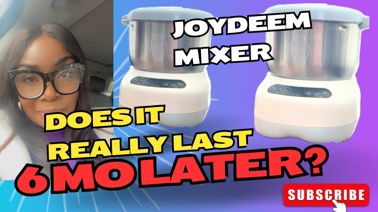 ONLY $119 | Is this CHEAP Mixer better than a BOSCH?|My Honest REVIEW| Testing Joydeem dough maker.