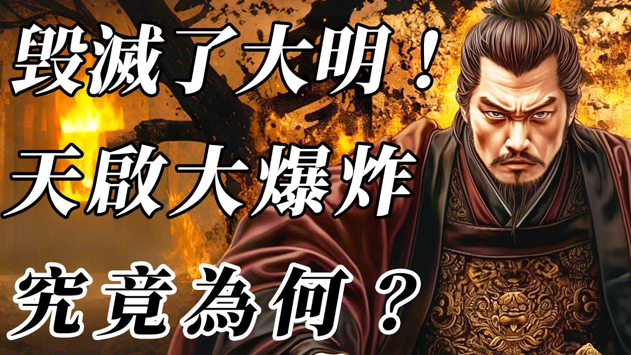 大明王朝毀滅的真相？明史最為詭異的爆炸事件！一口氣看完天啟大爆炸全過程！