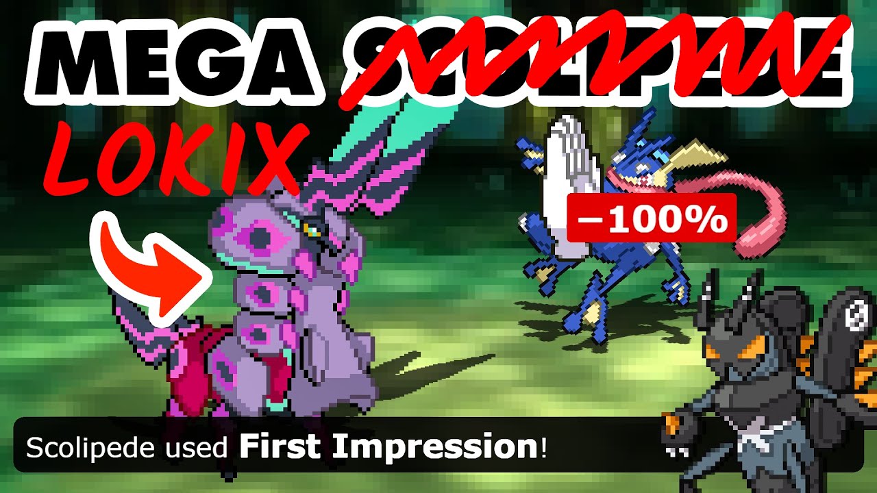 Mega Scolipede More Like Mega Lokix!