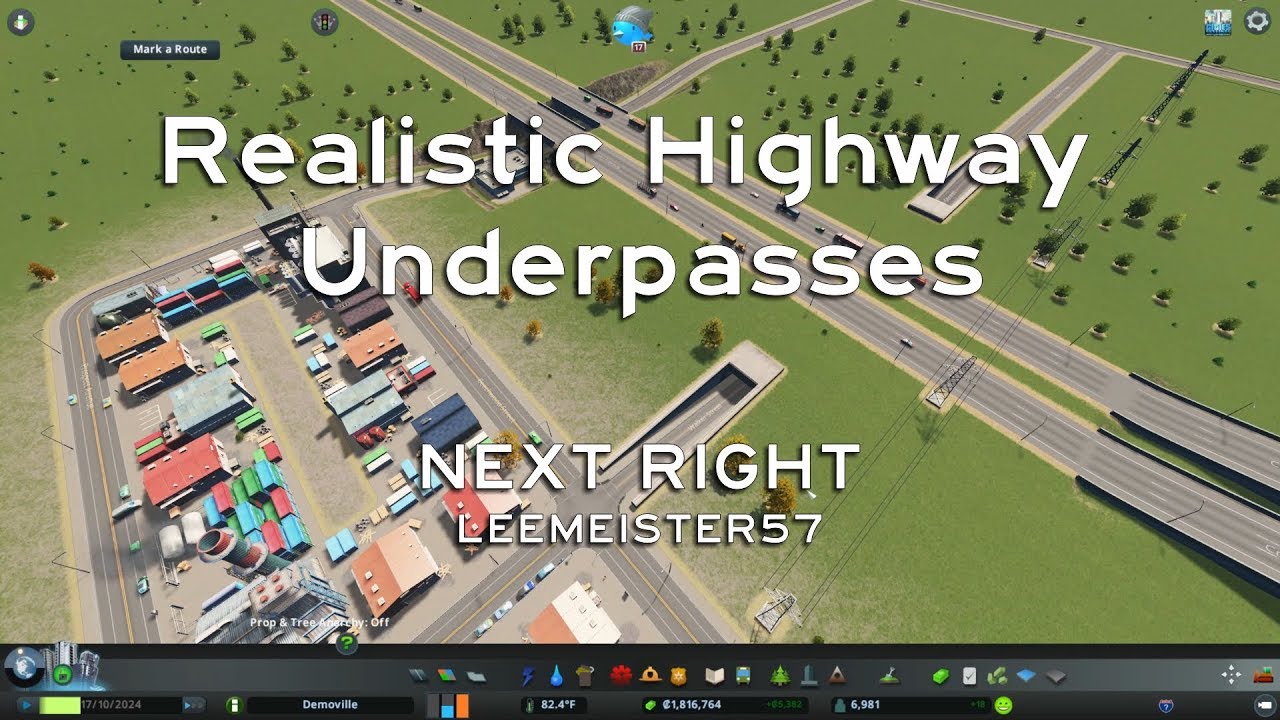 Realistic Highway Underpasses | Cities: Skylines