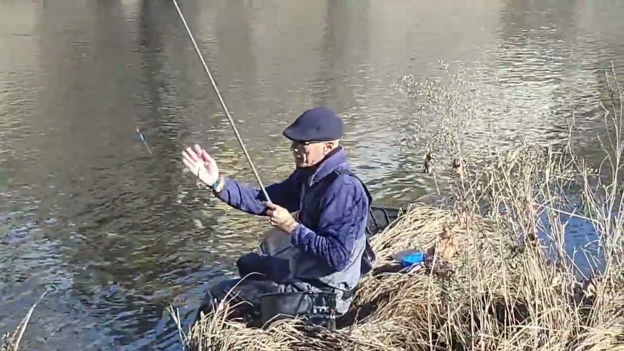 Pêche de vairons à Entraygues sur Truyère (Aveyron)