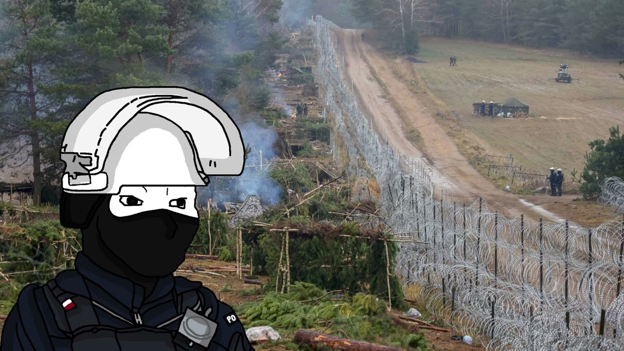 'Makumba' but you're a polish border guard defending the border from immigrants