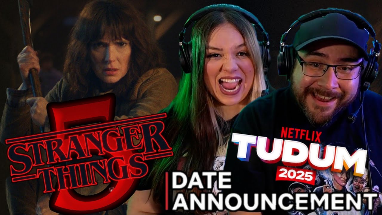 Stranger Things 5 DATE ANNOUNCEMENT Reaction | NETFLIX Tudum 2025 | Stranger Things Season 5 Trailer