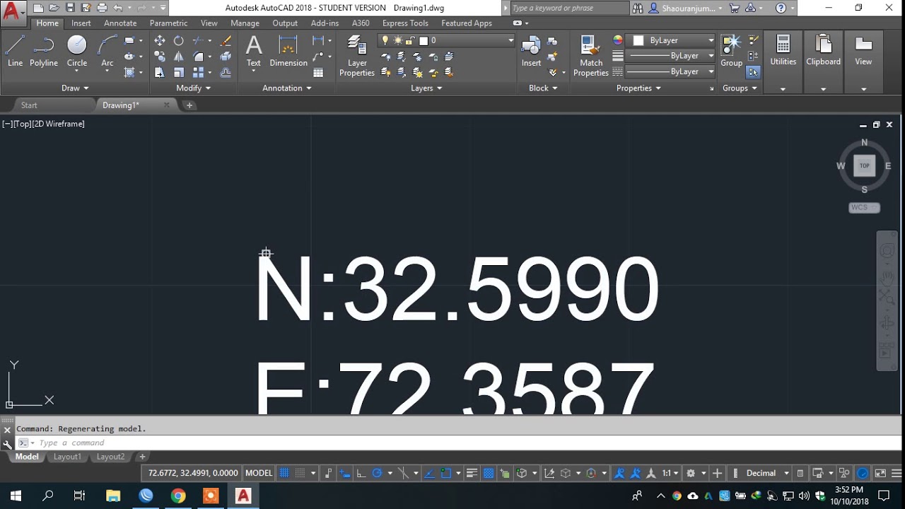 Coordinates with Field Command